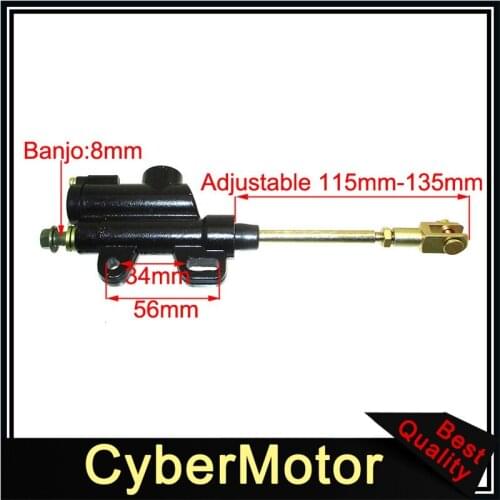 8mm Rear Brake Master Cylinder Pump For Pit Dirt Bike Motorcycle ATV Quad 4 Wheeler