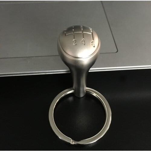 FREE SHIPPING BY DHL 100pcs/lot New Fashion Metal Car Gearshift Keychains Gearshift Keyrings for Car Gifts