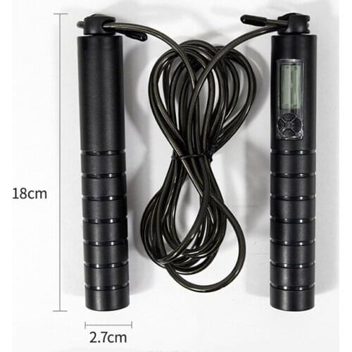 Cordless Jump Ropes Electronic Digital Skip Rope Calorie Consumption Professional Fitness Body Building Exercise Jumping Rope