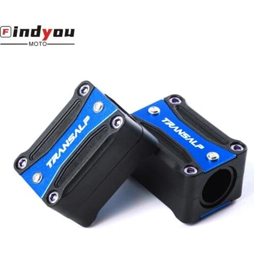 For Honda XLV 600 650 700 TRANSALP Motorcycle Engine Crash Bar Protection Decorative Bumper Block Accessories