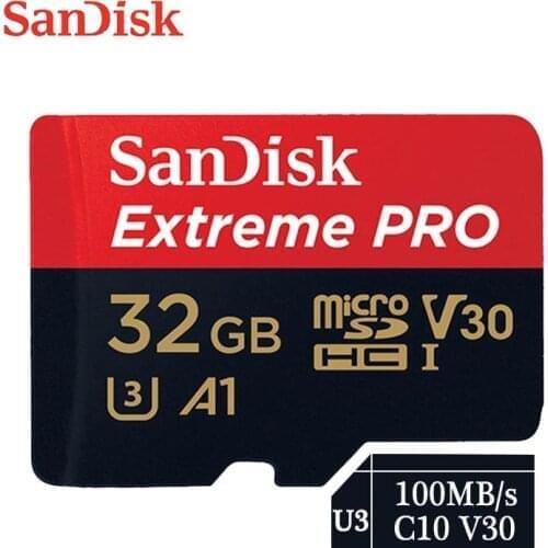 SanDisk Extreme Pro micro sd 32GB 64GB 128GB Memory Card 512G class 10 cartao de memoria U3 A2 V30 1TB tf flash card for gopro