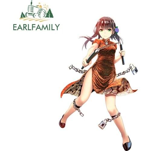 EARLFAMILY 13cm x 7.7cm for Soro Part Vinyl Car Stickers Scratch-proof Window Trunk Snowboard Decoration Decal for Vehicle