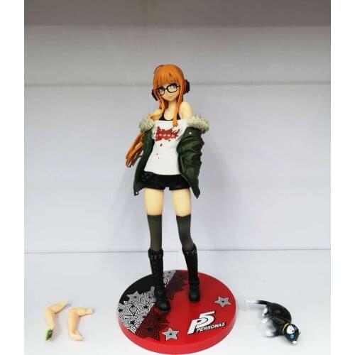 21CM Japanese anime figure sexy Persona5 Futaba Sakura action figure collectible model toys for boys