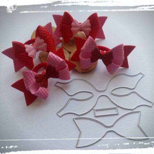 Bow beautiful flower knot metal cutting die clipbook paper knife die stamping die new die