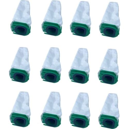 12PCS Dust Bag Garbage Bag Non-Woven Dust Bag for Vorwerk FP100/VB100 Vacuum Cleaner Accessories