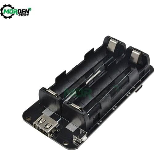 Two Voltage 18650 Lithium Battery Shield V8 Mobile Power Expansion Board Module 5V/3A 3V/1A Micro USB For Arduino ESP32 ESP8266