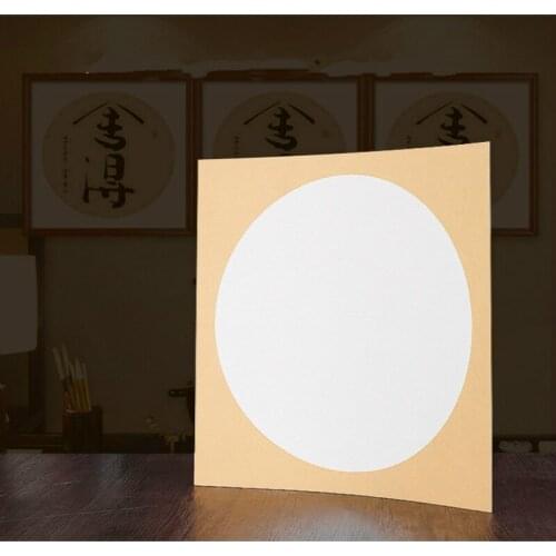 Soft Calligraphy Cards Thicken Drawing Papers Raw Lens Xuan Paper Mounting Painting Paper Cards Chinese Rice Paper Card