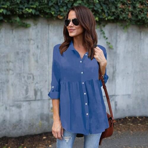 Блузки на пуговицах NORA TWIPS China At AliExpress