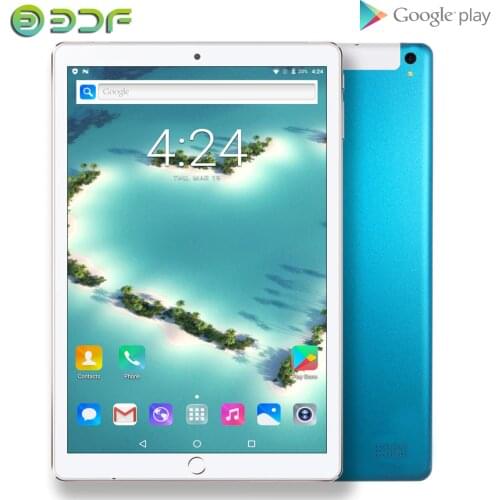 10 Inch New 2.5D Toughened Glass Tablet Pc Android 7.0 WiFi GPS Bluetooth 3G Phone Call Google Play CE Brand Tablets 1GB+32GB