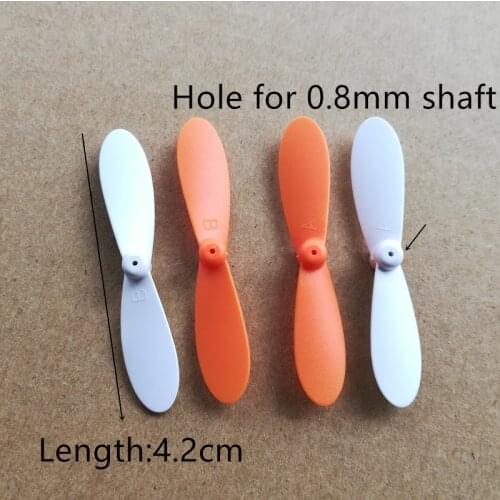 42mm 4.2cm 0.8mm Main Blades AB CW CCW Props Propellers For mini Drone Quadcopter Airplane Helicopter Spare Parts Accessories