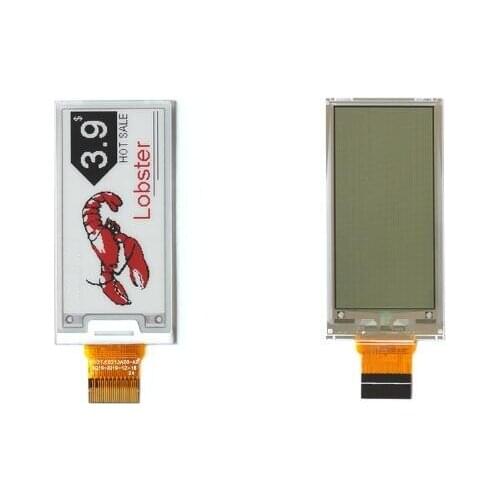 RPi 2.13 inch 24PIN SPI Black White Red E-INK E-Paper Display Screen UC8151D Drive IC 212*104