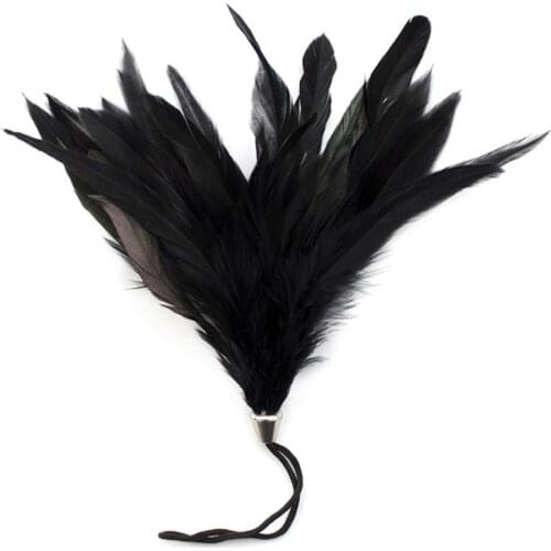 Sex Feather Clit Tickler Spanking Sex Toy for Women Men Flirting Tickler BDSM Sexy Whip Flirt Soft Slave Flogger in Adult Game