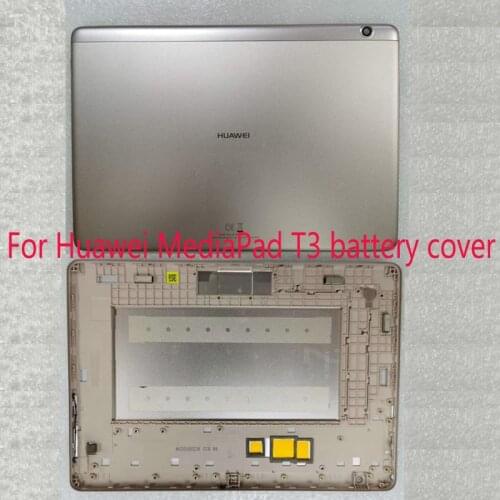 Replacement For Huawei MediaPad T3 AGS-L09 AGS-W09 BZA-W00 battery cover screen frame Back Metal Panel Shell Bottom Plate