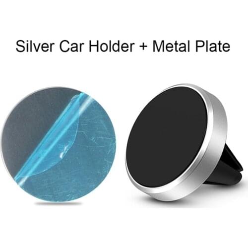 Universal Magnetic in Car Mobile Phone Holder Bracket Air Vent Phone Mount for Phones for Apple Neodymium Magnets