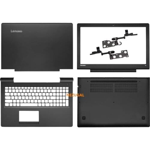 Laptop Top Back Cover For Lenovo IdeaPad 700-15 700-15isk LCD Back Cover/Front bezel/Hinges/Palmrest/Bottom Case black