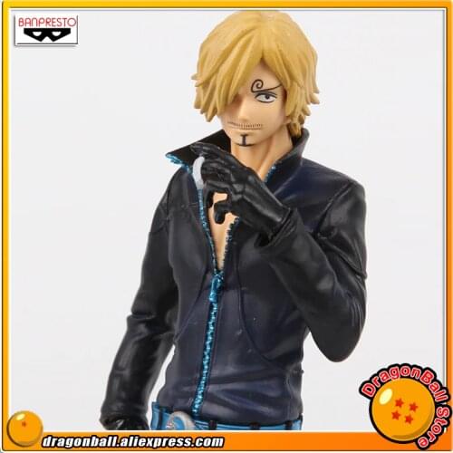 Japan Anime "ONE PIECE" Original BANPRESTO DXF -The Grandline Men- ONE PIECE FILM GOLD Vol.4 Collection Figure - Sanji
