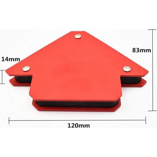 1pcs Multi angle magnetic welding tool welding holder suction iron magnet Neodymium Magnetic Clamp 25BLS 12kg