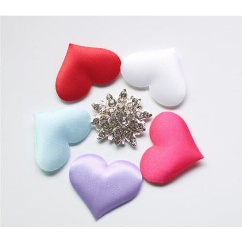 100pcs DIY Heart Confetti Wedding Throwing Petals Romantic Wedding Decoration Satin Fabric Confetti Birthday Party Supplies