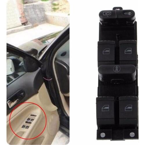 1J4959857B Window Switch For 99-04 Golf 4 MK4 BORA BEETLE Passat