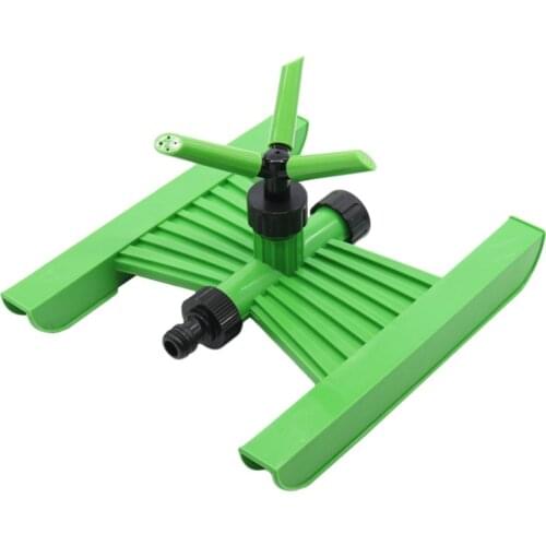 360 Degree Vortex Three-Arm Rotating Sprinklers Automatic Grass Lawn Watering Nozzles Garden Irrigation Supplies 2 Pcs