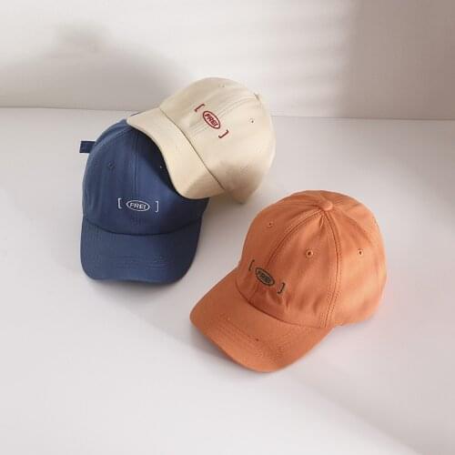 Childrens Baseball Caps Spring Autumn New Embroidered Letter Cap For Boys Girls Korean New Casual Travel Kids Sun Visors Hats