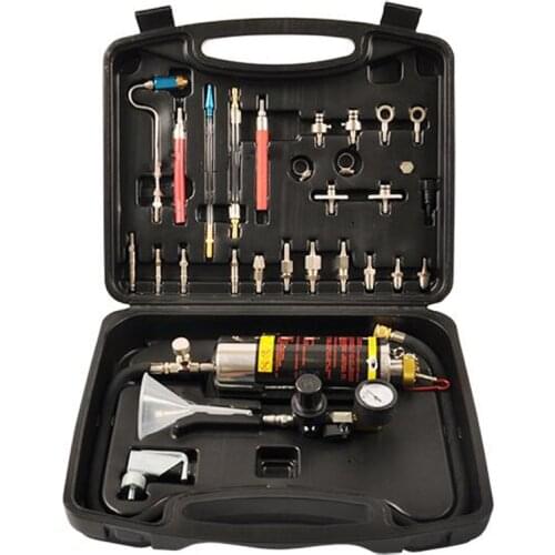 Hanging Bottle Tools Fuel Injector Throttle Inlet Oil Passage Equipment Automotive Fuel Free Demolition Cleaning Machine RTK014