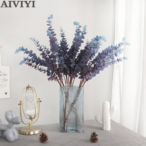 Artificial Eucalyptus bouquet Money leaf fake plant Multipurpose Christmas party home decoration wedding flower