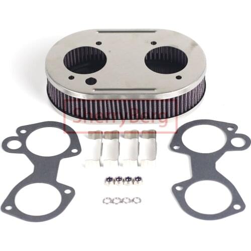 SherryBerg AIR FILTER Cleaner KIT FOR Solex EMPI WEBER DCOE & DELLORTO DHLA Carburador Carb 40 45 48 Dcoe (45MM ) Carburettor