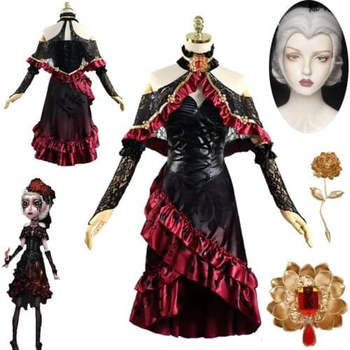 Game Identity V Cosplay Survivors Doctor Emily Dale Costume New Skin of Bath Fire Costumes Fancy Dress Party Halloween Costumes