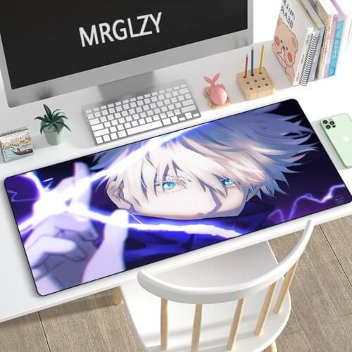 MRGLZY Drop Shipping Multi-size Jujutsu Kaisen Large Mouse Pad MousePad Carpets Computer Gaming Peripheral Accessories Desk Mat