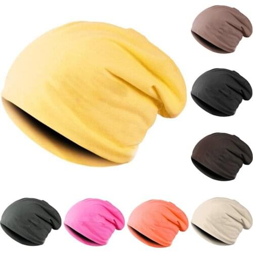 Fashion Brand Autumn And Winter Hats For Women Solid Design Ladies Thin Hat Skullies And Beanies Men Hat Unisex