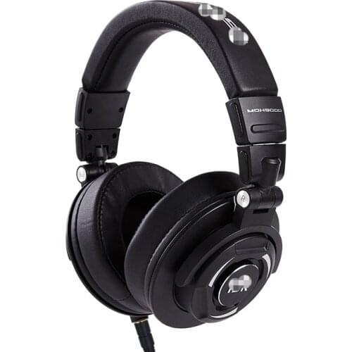 MDH9000 Closed-Back Professional Studio Fold Top Quality Noise Cancelling Stereo Portable Wire Hi Res Headphone