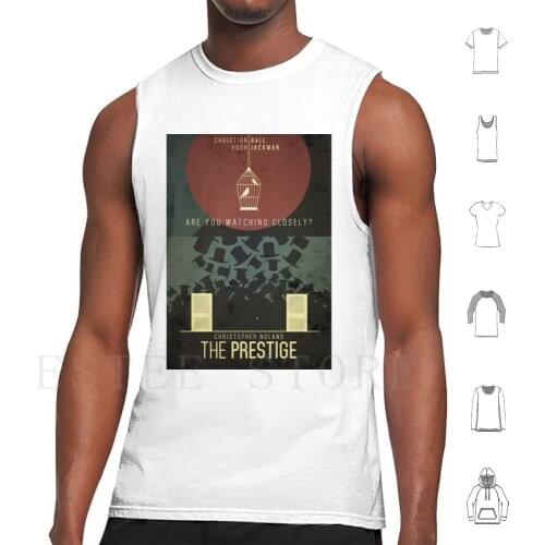 Are You Watching Closely ? Tank Tops Vest The Prestige Film Movie Christopher Nolan Christian Bale Hugh Jackman