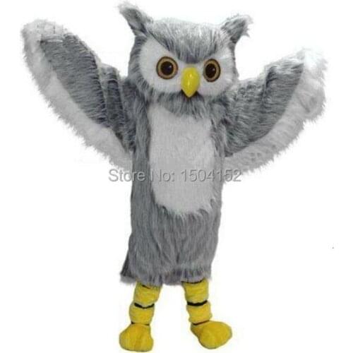 High quality Owl Mascot Costume adult Owl Mascot Costume free shipping