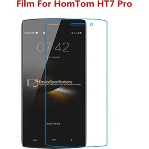 1/2/5/10 Pcs Ultra Thin Clear HD LCD Screen Protector Film With Cleaning Cloth Film For HomTom HT7 Pro