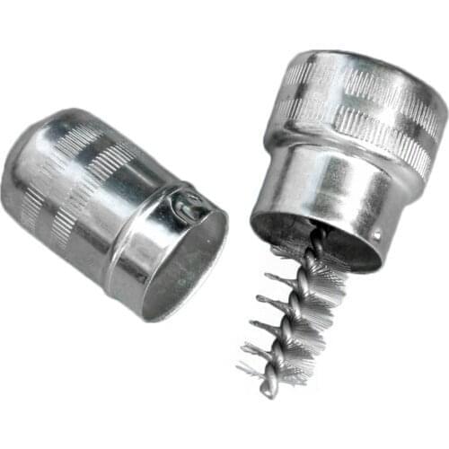 1Pc Auto Car Battery Brush Wash Cleaning Tools Car Battery Post Terminal Cleaner Dirt Battery Bottle Head Clip Wire Brush Tools