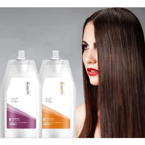 2 Piece/Set Hair Perms Shrinkage Keratin Treatment Not Hurt Hair Straightening Hair Texturizers Beauty Sofa Natural Curls 400mlx