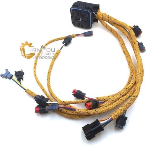222-5917 CAT Excavator Parts C7 Engine Wire Harness 2225917 Engine Wiring Harness for CAT 325D C7 Engine 198-2713