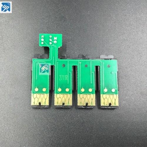 5pcs T2711 t2701 auto reset chip for WF7110 7610 7620 WF3620 WF3640 7110DTW 7610 7710 7720 printer CISS chip for Europe printer
