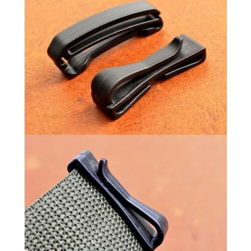 5x 25mm 38mm 50mm attach molle webbing camp hike outdoor military buckle strap Belt end clip adjust keeper tactical backpack bag