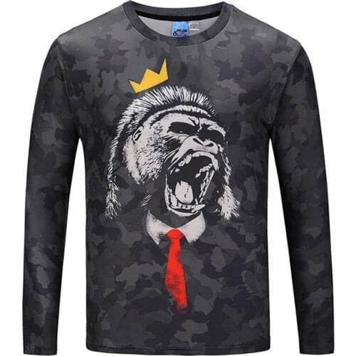 Free shipping causal 3D tops Skeleton pattern shirt Hot 3D T-shirt Animal 3D T-shirt cat pattern shirt for daily wear
