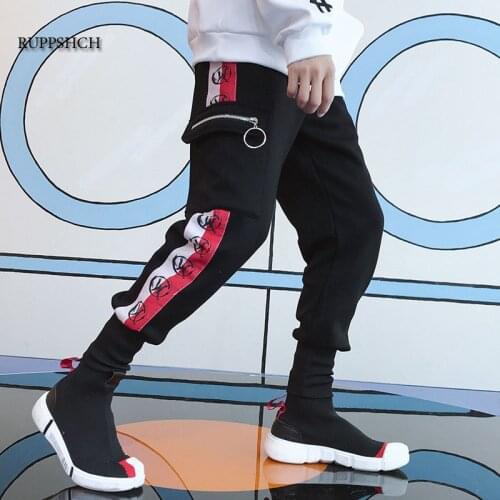 Hip Hop Printed Pants Men Trousers Fashion Street Sports Pants Casual Pants Men Jogging High Street Loose Cargo Pants Men