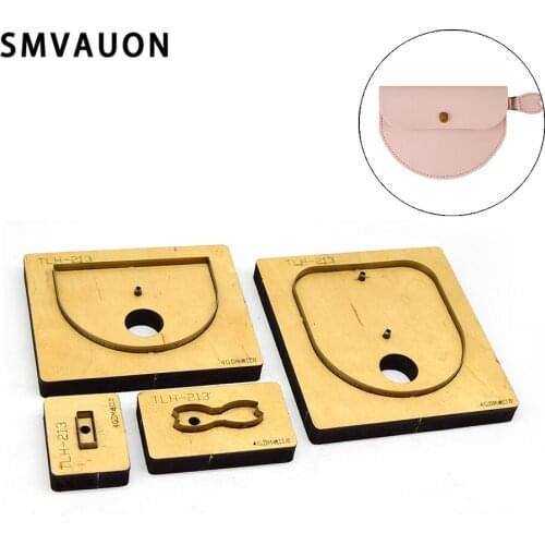 Wooden Die-cut Coin Purse Diy Craft Laser Mold Punch Tool Suitable For Die-Cutting Machine