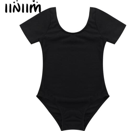 Kids Girls Childrens Ballet Tutu Stage Performance Costume Stretchy Gym Ballet Dance Ballerina Gymnastics Leotard Dancewear