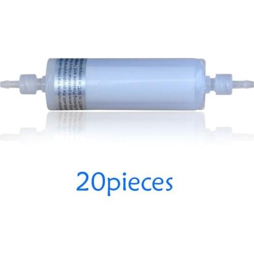 20pcs long Solvent Ink filter For Infinity/myje/Liyu and other Large Format solvent Printer long Inkjet pictorial ink filter 5u
