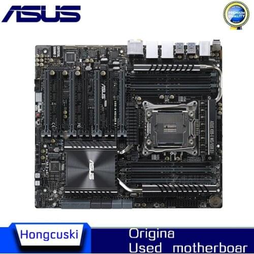 For ASUS X99-E WS/USB 3.1 Used original motherboard Socket LGA 2011-3 V3 DDR4 X99 Desktop Motherboard