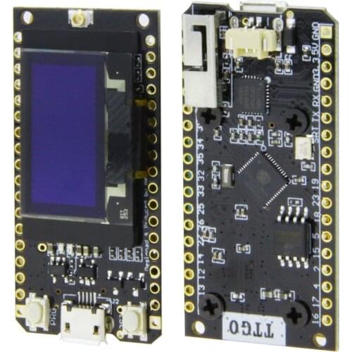 LILYGO® TTGO LORA32 868/915Mhz ESP32 LoRa OLED 0.96 Inch Display Bluetooth WIFI ESP32 ESP-32 Module with Antenna