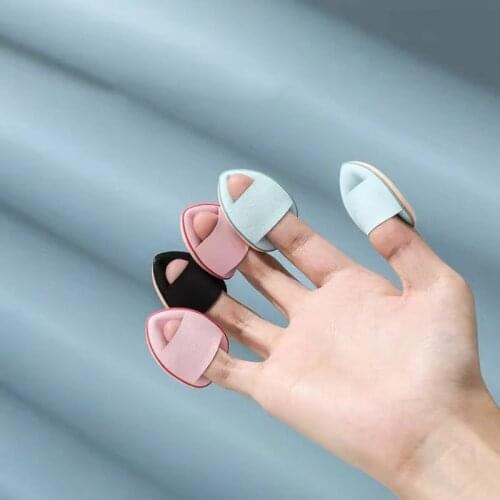 Cute Makeup Sponge Makeup Artist Detail Concealer Fingertips Small Bun Head Mini Finger Water Drop Air Cushion Puff Meticulous