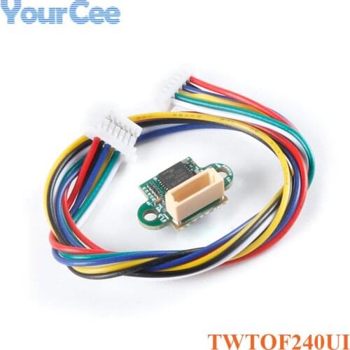 TWTOF240UI TOF Laser Ranging Sensor Module Range 10-240cm Distance Sensor Module UART I2C IIC Output With Cable For Arduino
