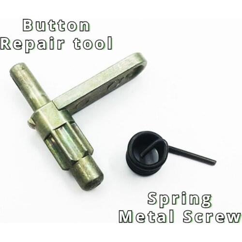 For Audi C5 A6 Car Door Lock Button Repair tool kit Spring Metal Screw Inner Buckle Hand Core Accessories
